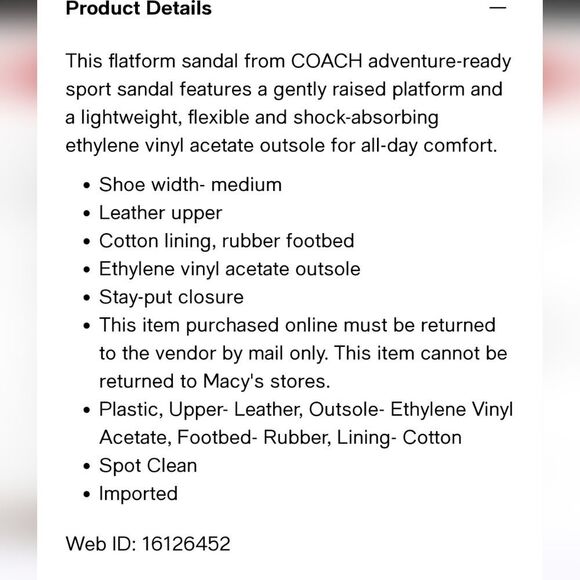 Coach Eva Flip- Flop Sandal - Picture 3 of 6